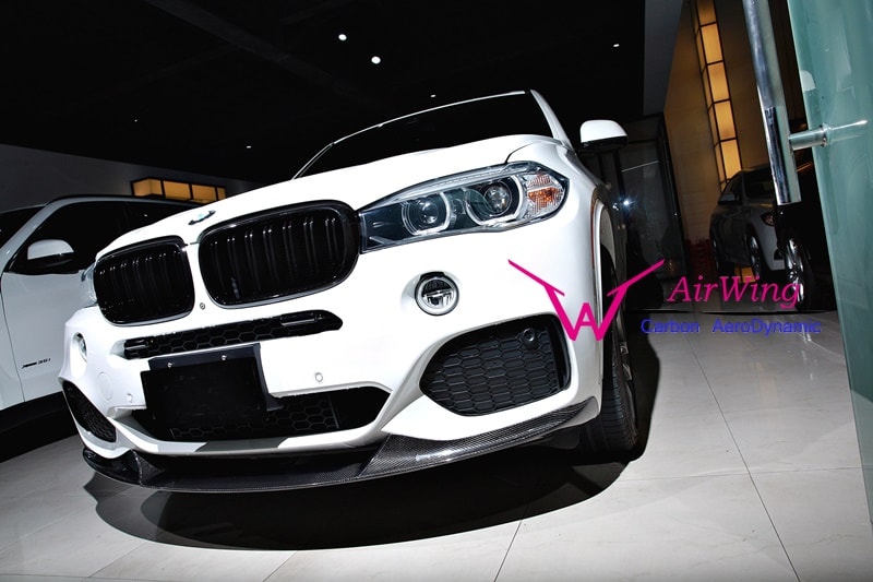 F15 - Performance style Carbon Front Lip Spoiler 01